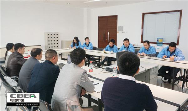 調(diào)研組走進天津力神電池股份有限公司