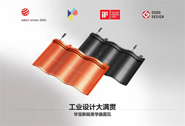 華寶新能美學曲面光伏瓦入選 2025《時代周刊》最佳發明,綠色能源創新再獲認可! 華寶新能美學曲面光伏瓦入選 2025《時代周刊》最佳發明,綠色能源創新再獲認可!